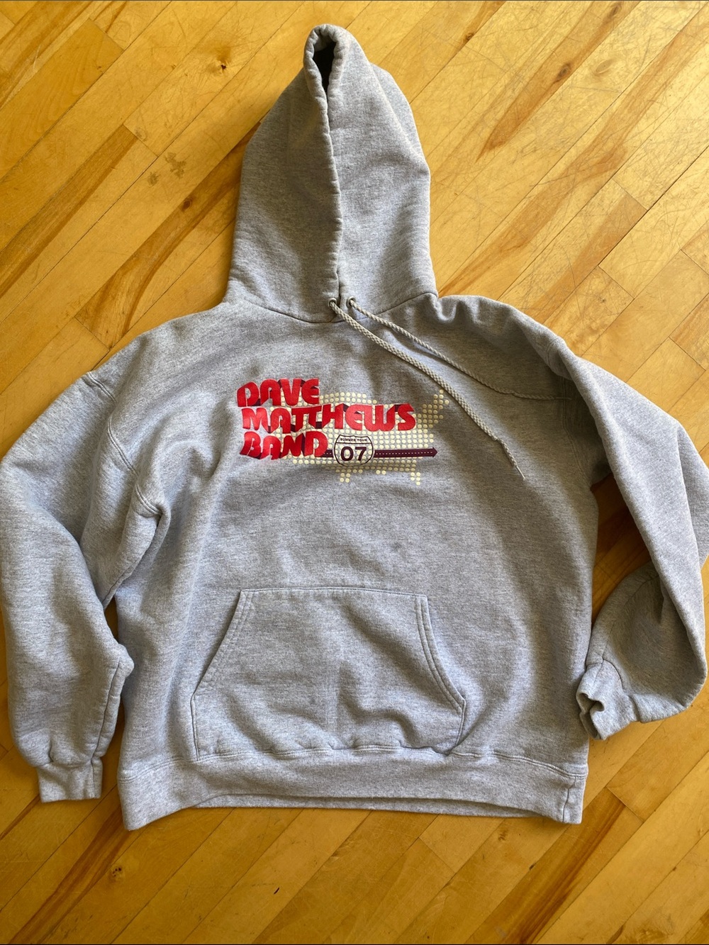 Dave Matthew’s Band 2007 tour hoodie size medium